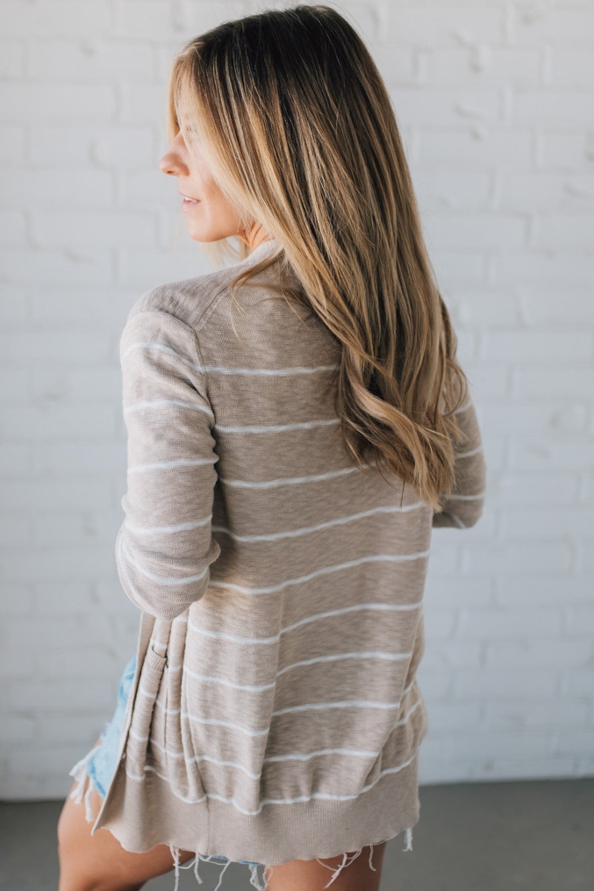 Don't Miss It Striped Cardigan