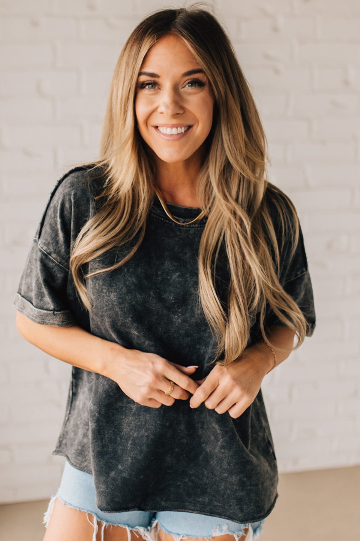 French Terry Dolman Tee