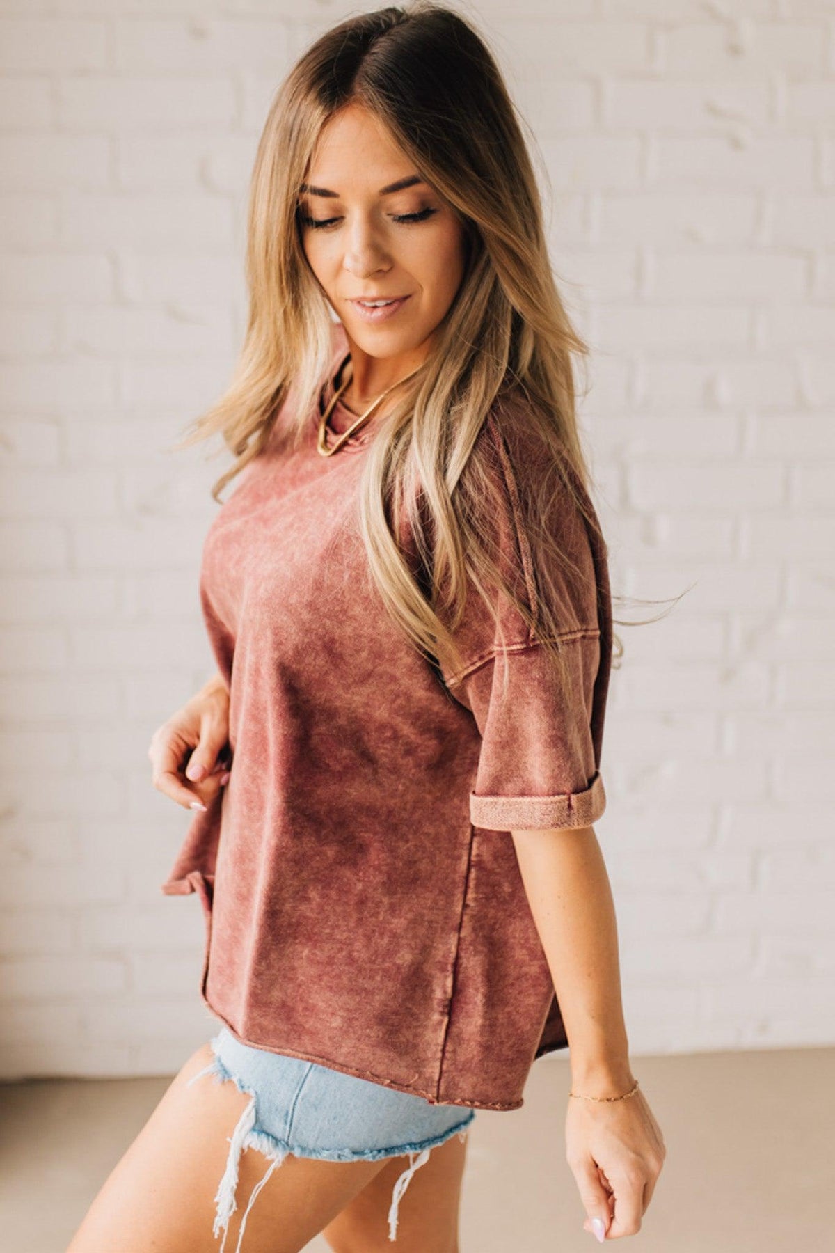 French Terry Dolman Tee