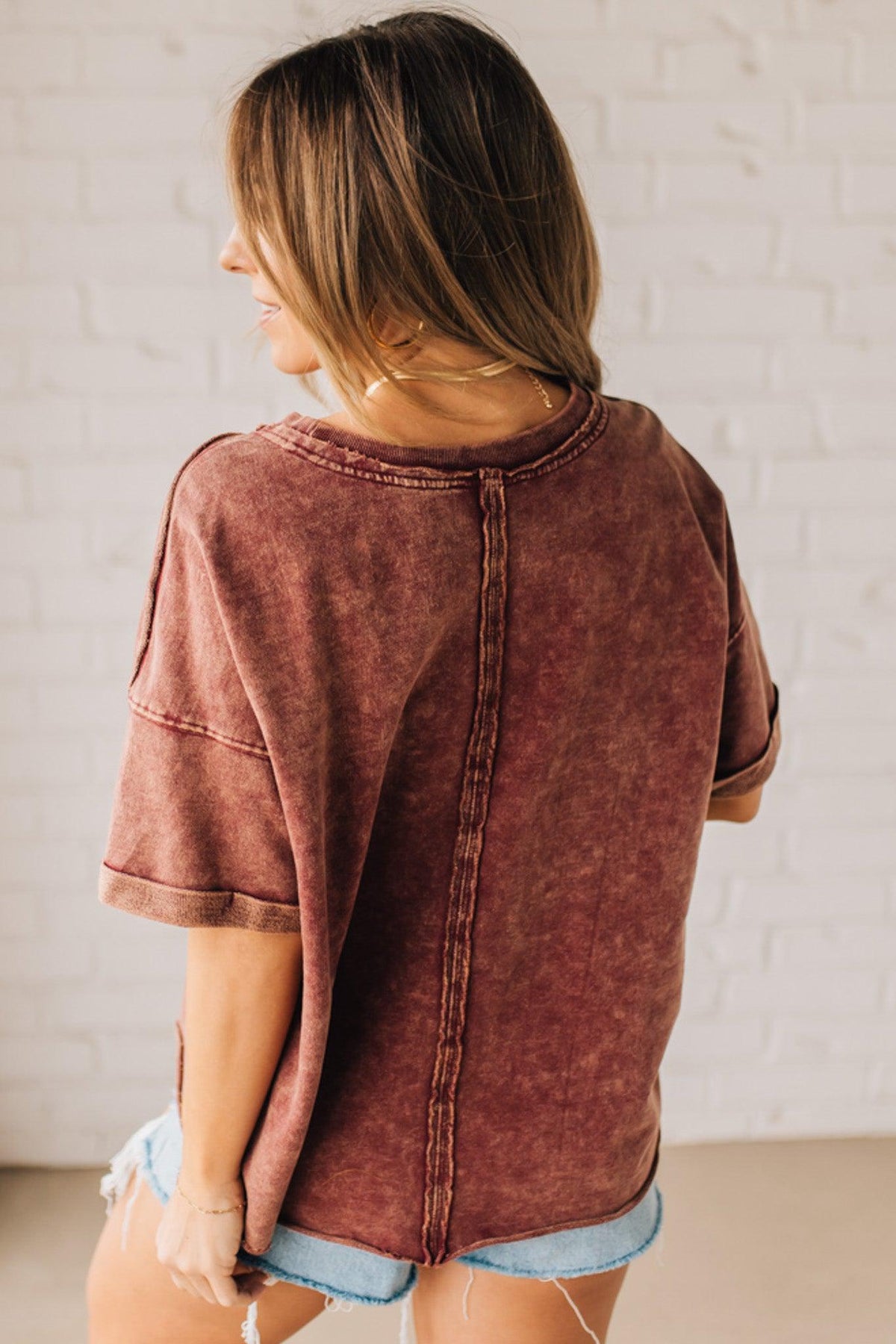 French Terry Dolman Tee