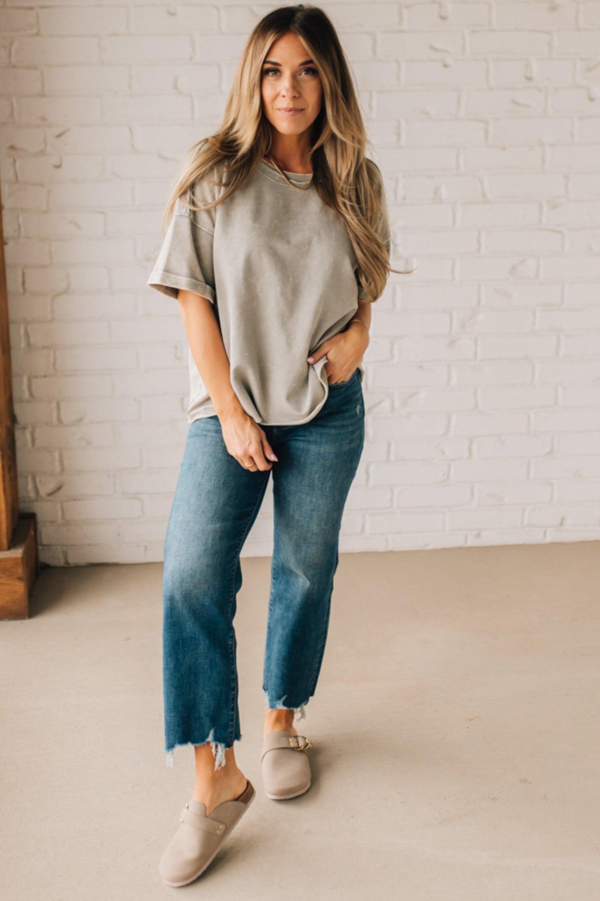 French Terry Dolman Tee