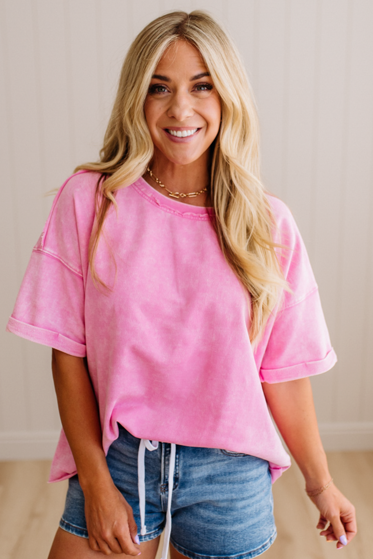 French Terry Dolman Tee