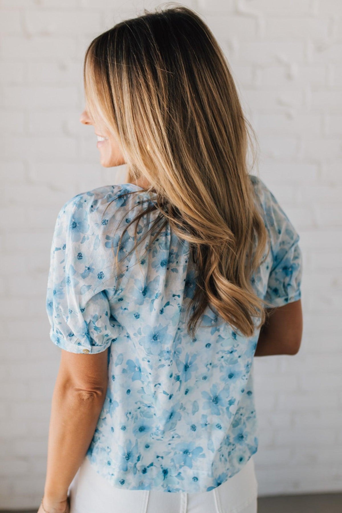 Garden Goddess Flowy Floral Top