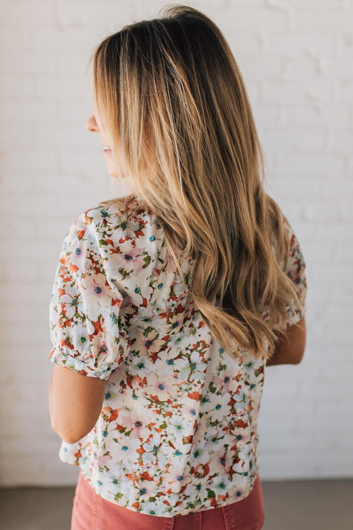 Garden Goddess Flowy Floral Top