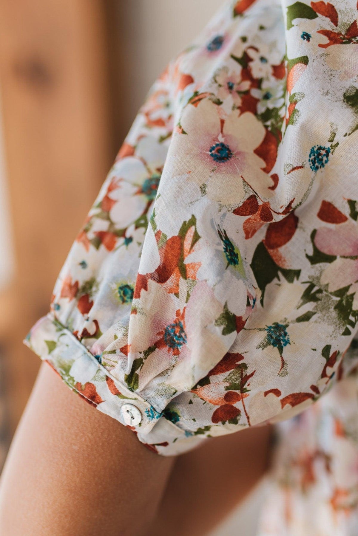 Garden Goddess Flowy Floral Top