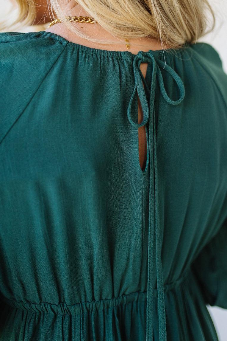 Gathered Empire Waist Maxi
