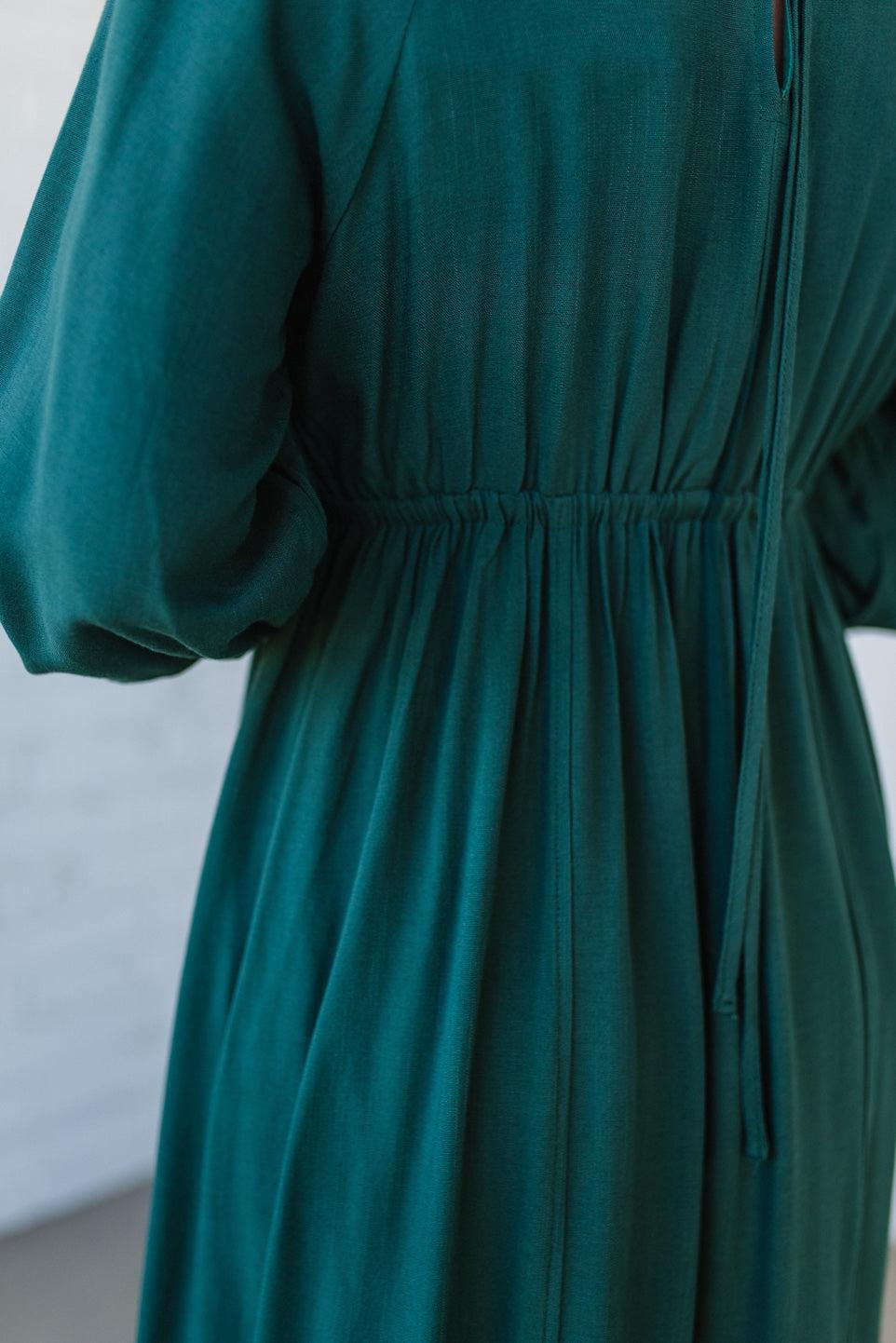 Gathered Empire Waist Maxi