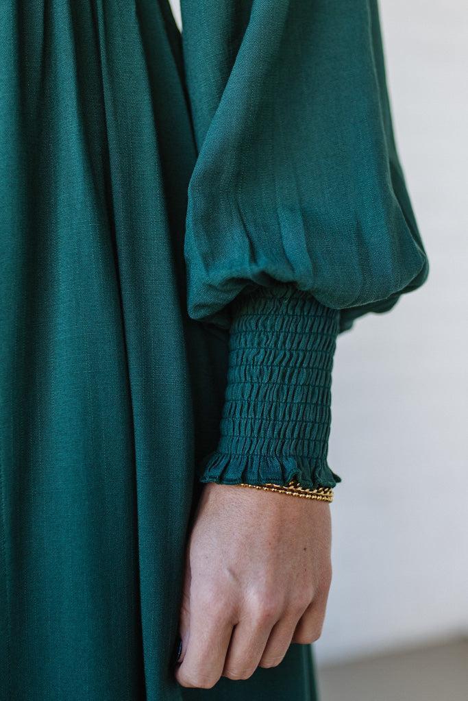 Gathered Empire Waist Maxi