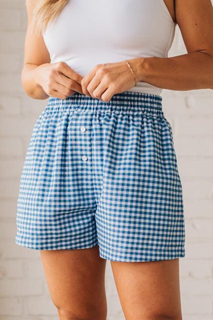 Gingham Boxer Shorts