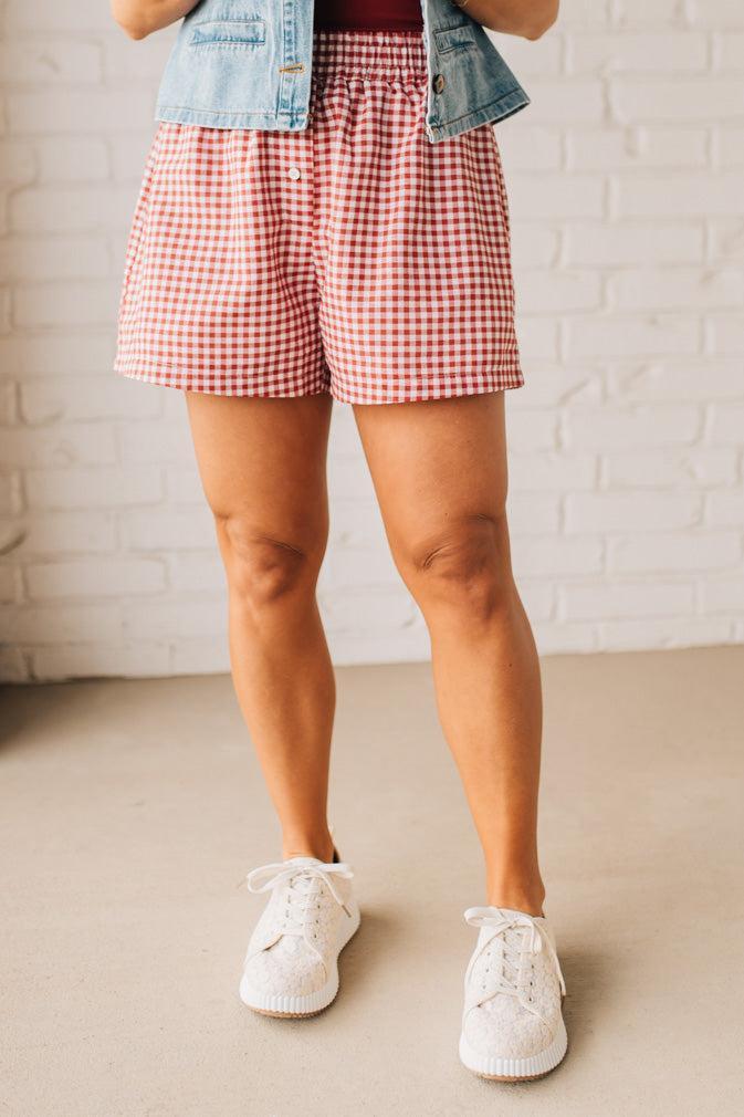 Gingham Boxer Shorts