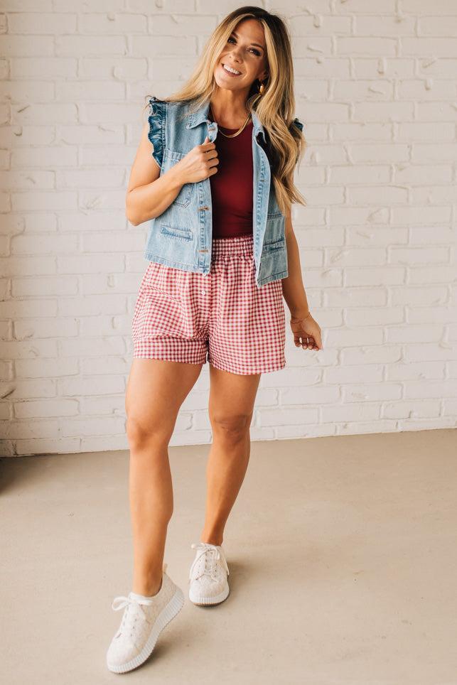 Gingham Boxer Shorts