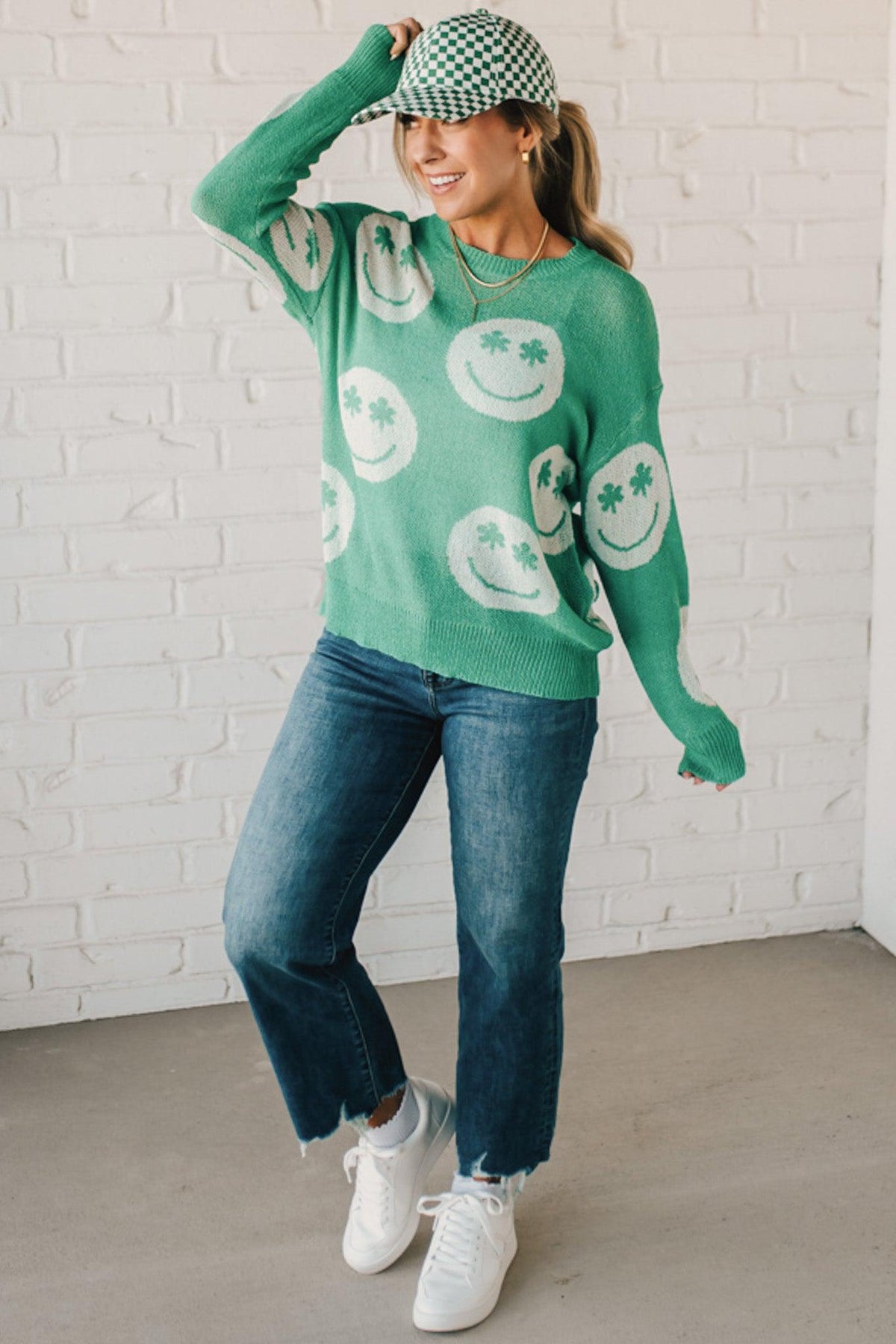 Happy and Lucky Lightweight Sweater