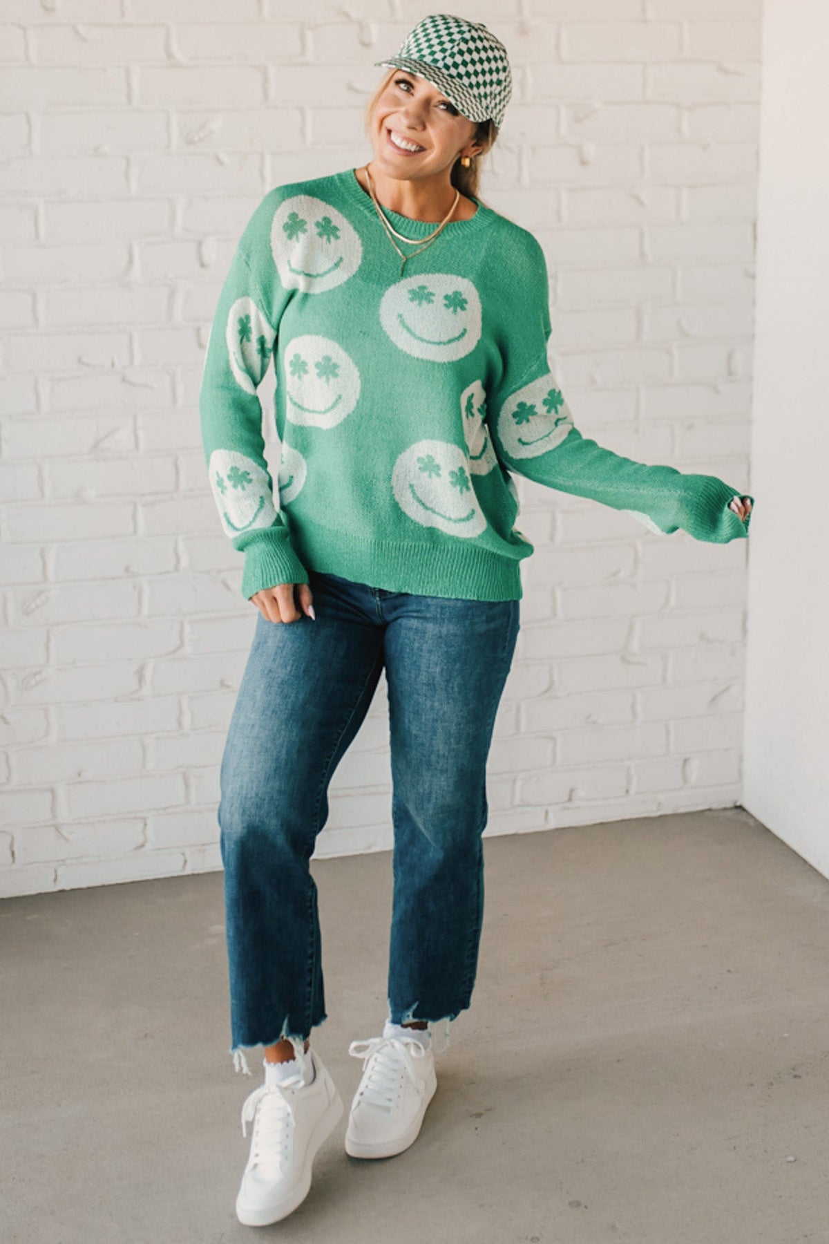 Happy and Lucky Lightweight Sweater