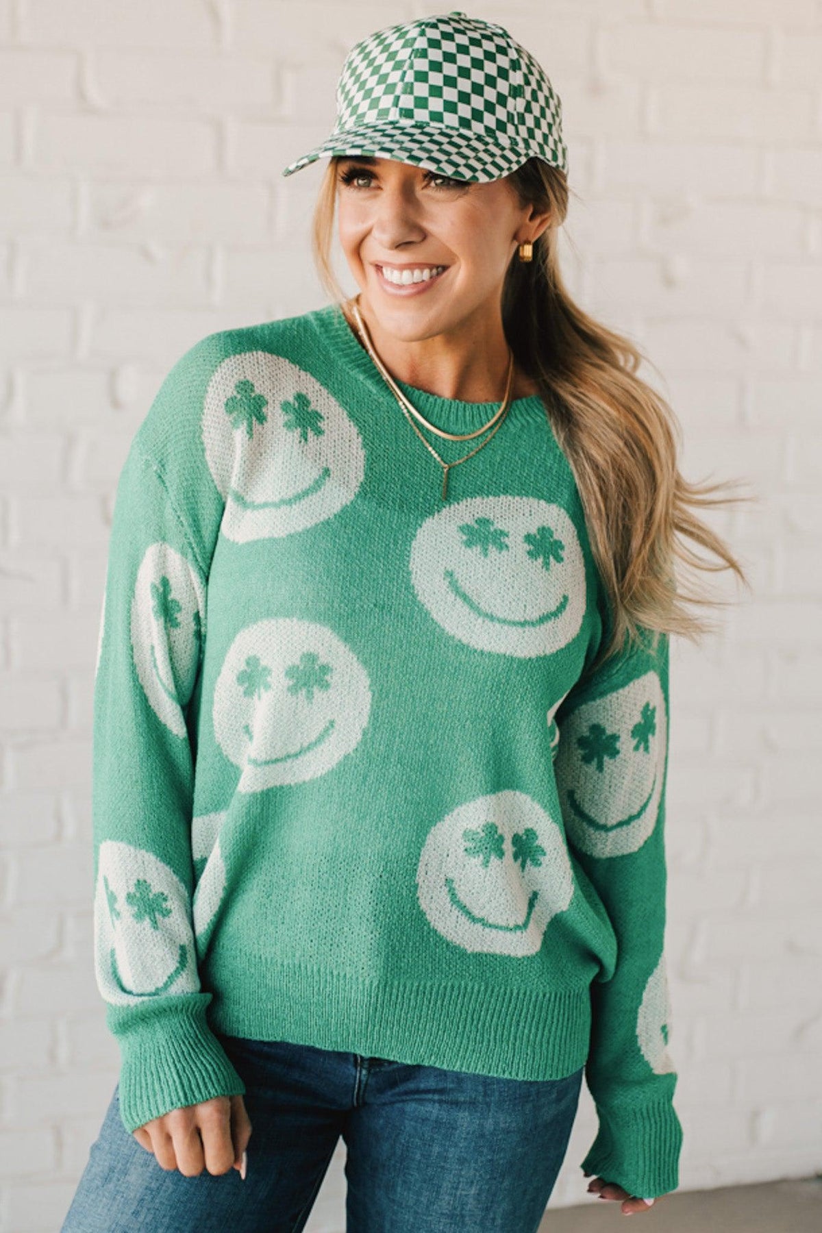 Happy and Lucky Lightweight Sweater