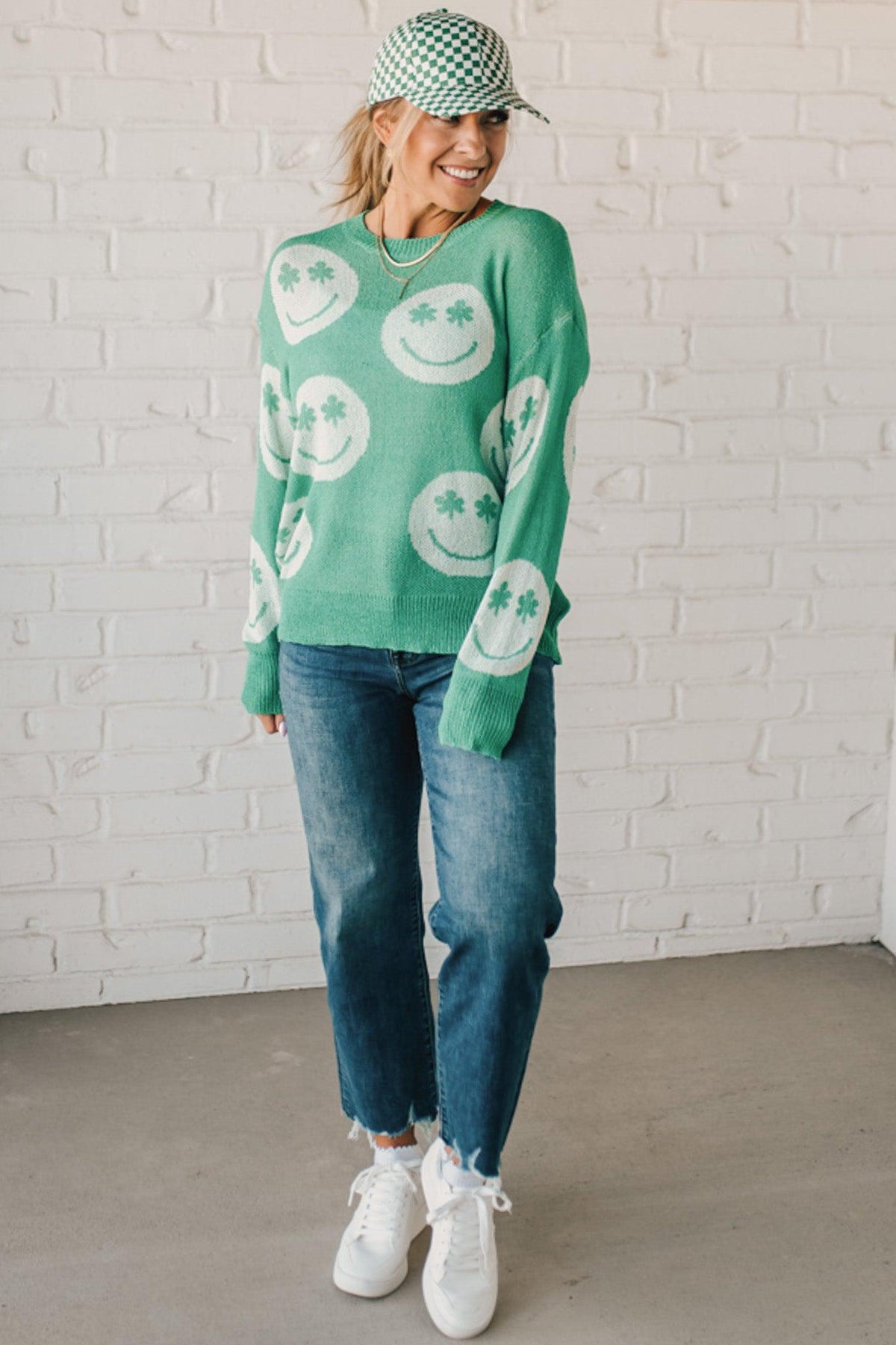 Happy and Lucky Lightweight Sweater