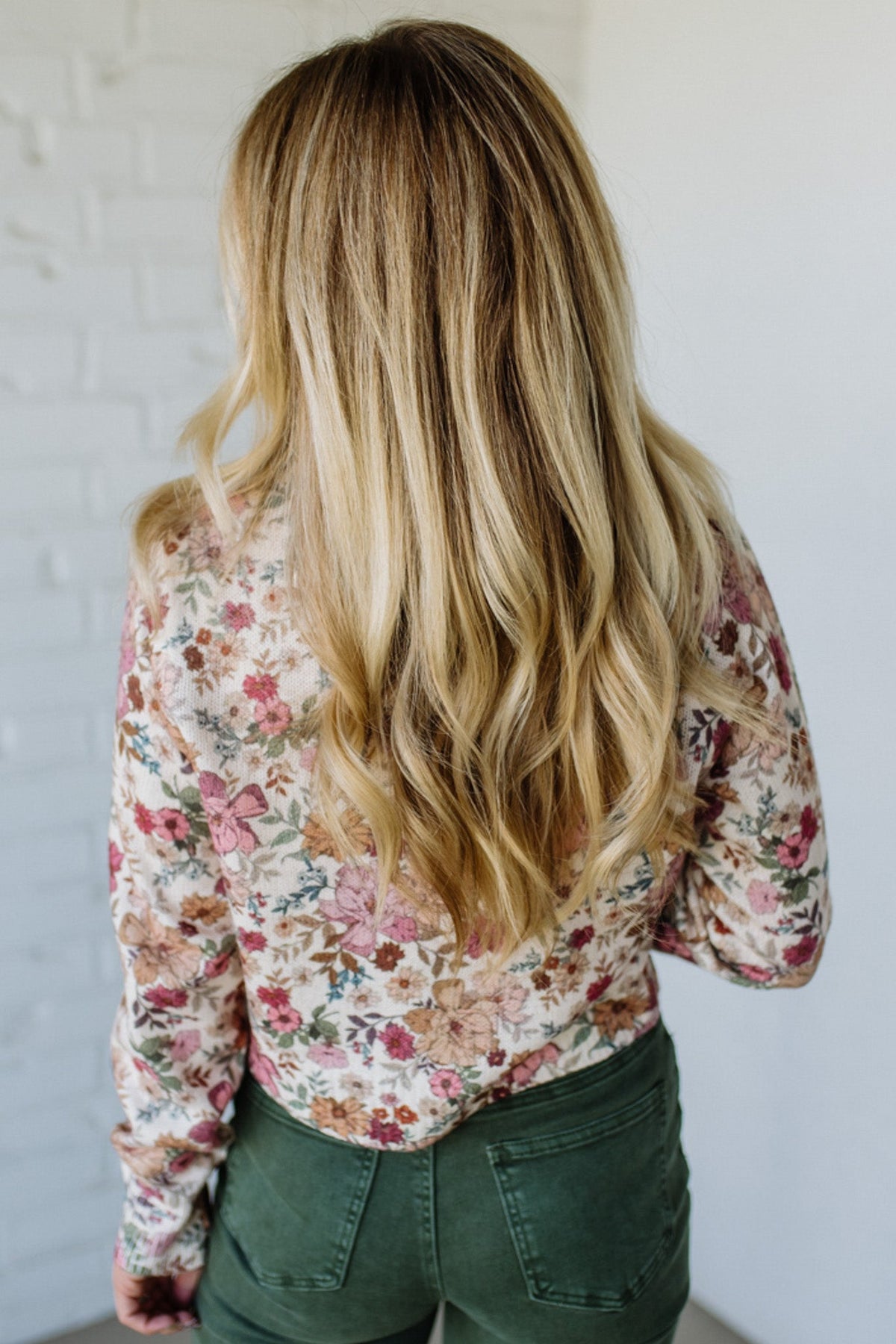Heirloom Floral Printed Cardigan
