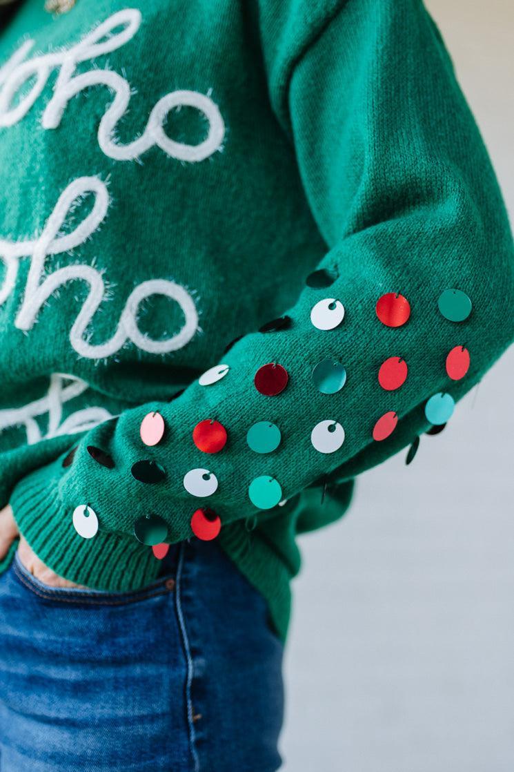 Ho Ho Ho Holiday Cheer Sweater
