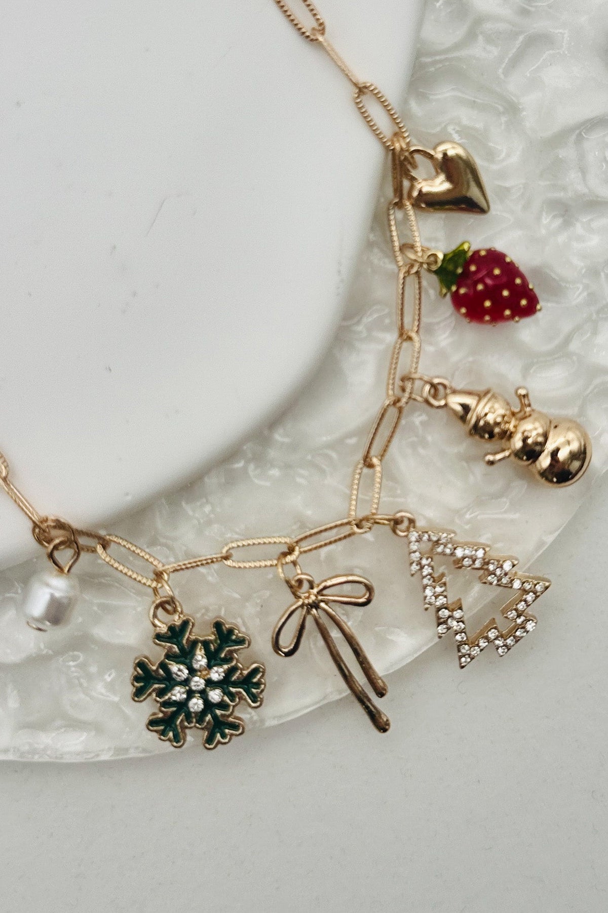 Holiday Cheer Charm Necklace