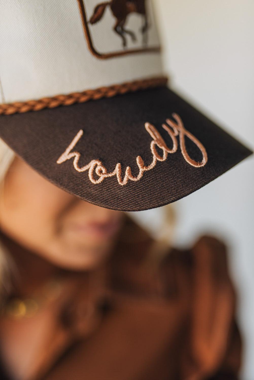 Howdy Cowboy Trucker Hat