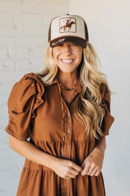 Howdy Cowboy Trucker Hat