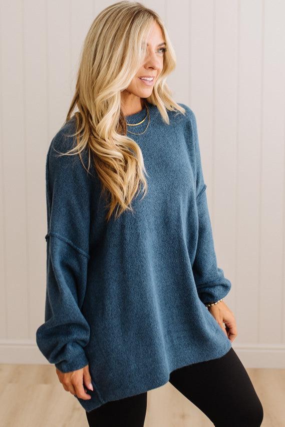 Jada Oversized Melange Sweater