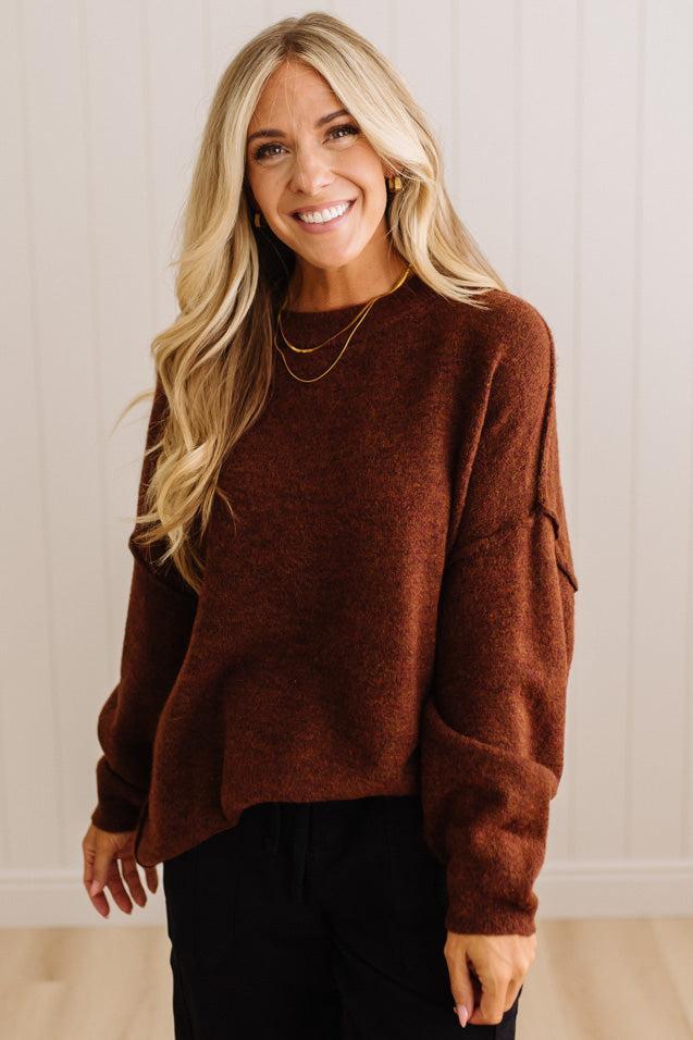 Jada Oversized Melange Sweater