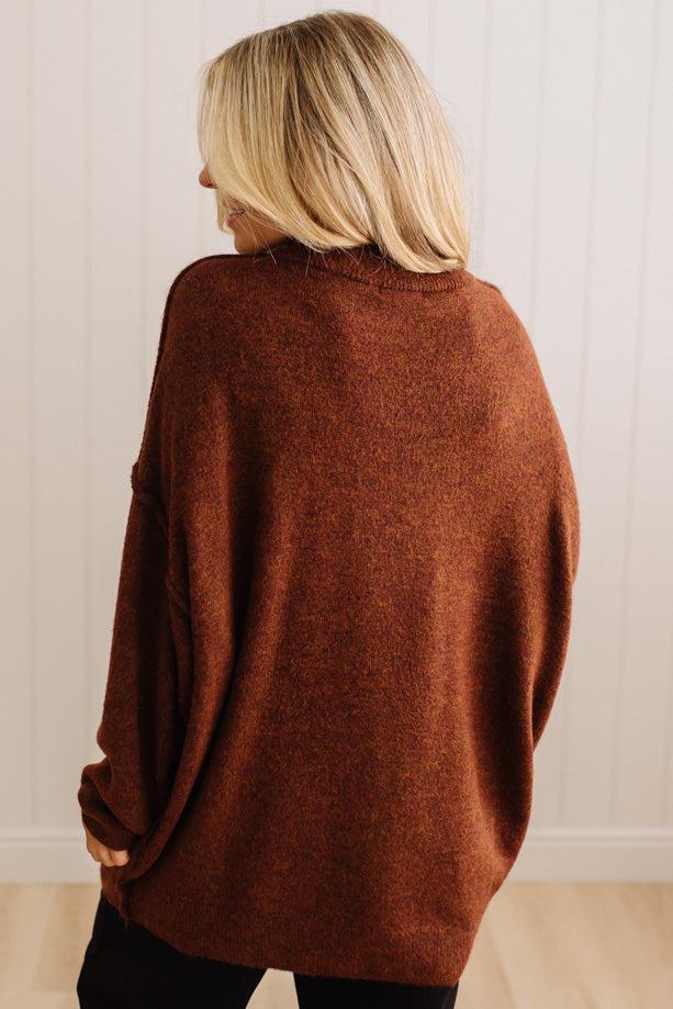 Jada Oversized Melange Sweater