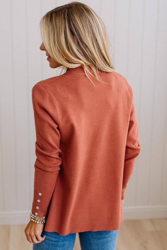 Jayne Button Cuff Cardigan