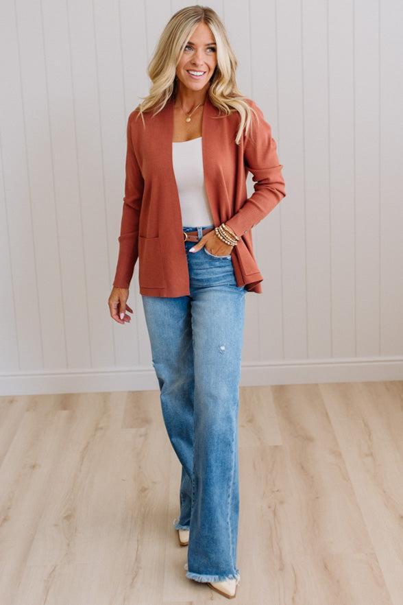 Jayne Button Cuff Cardigan