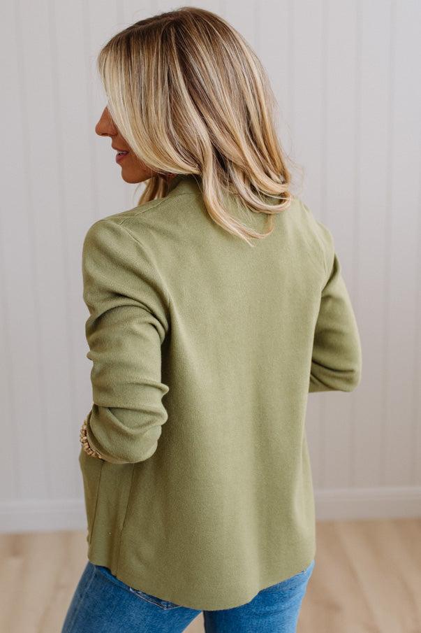 Jayne Button Cuff Cardigan