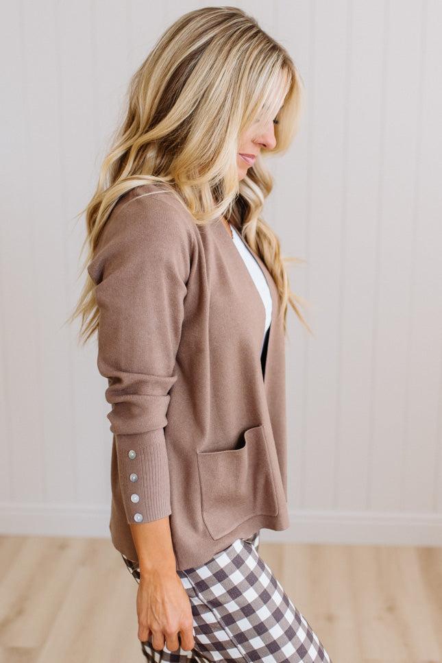 Jayne Button Cuff Cardigan