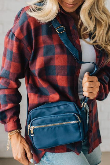 Jovy Crossbody Sling Bag | Navy