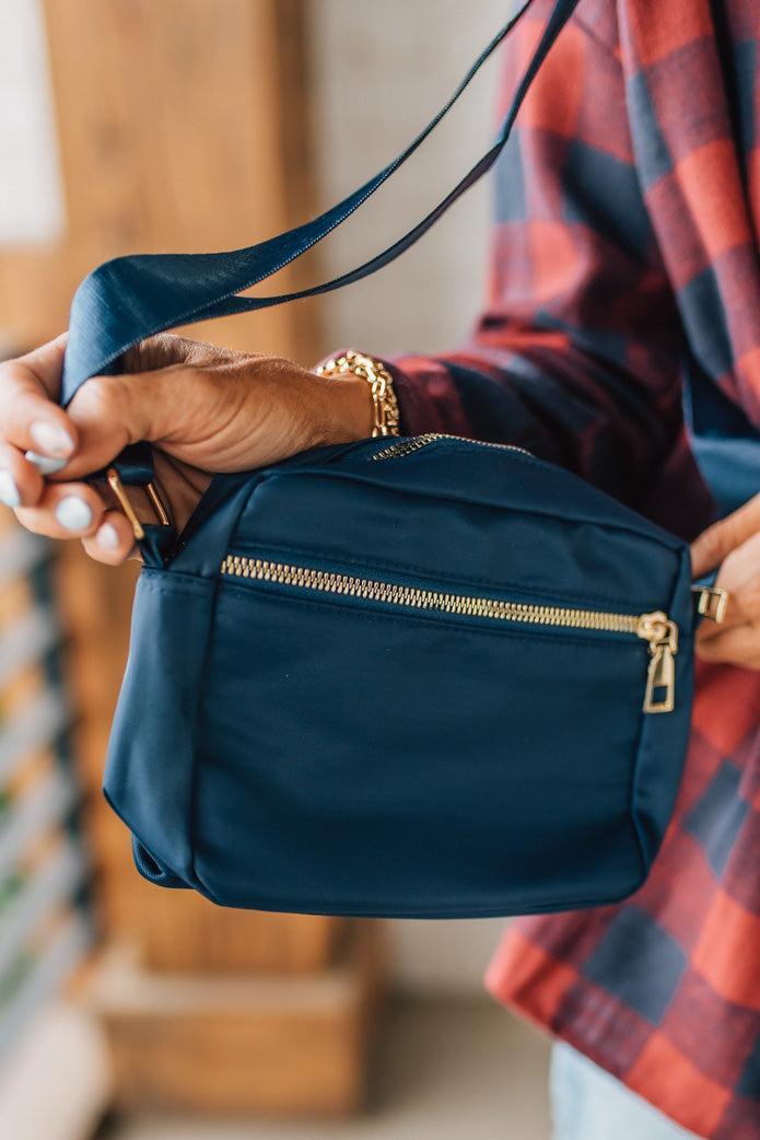 Jovy Crossbody Sling Bag | Navy
