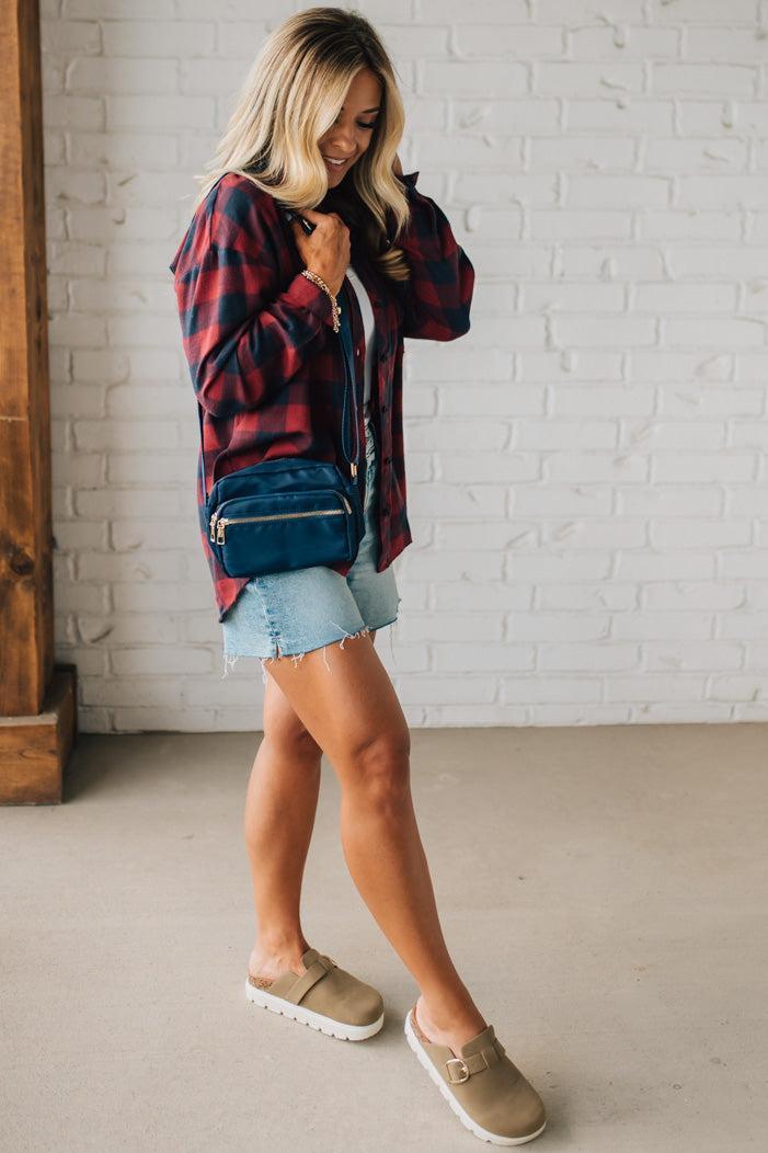 Jovy Crossbody Sling Bag | Navy