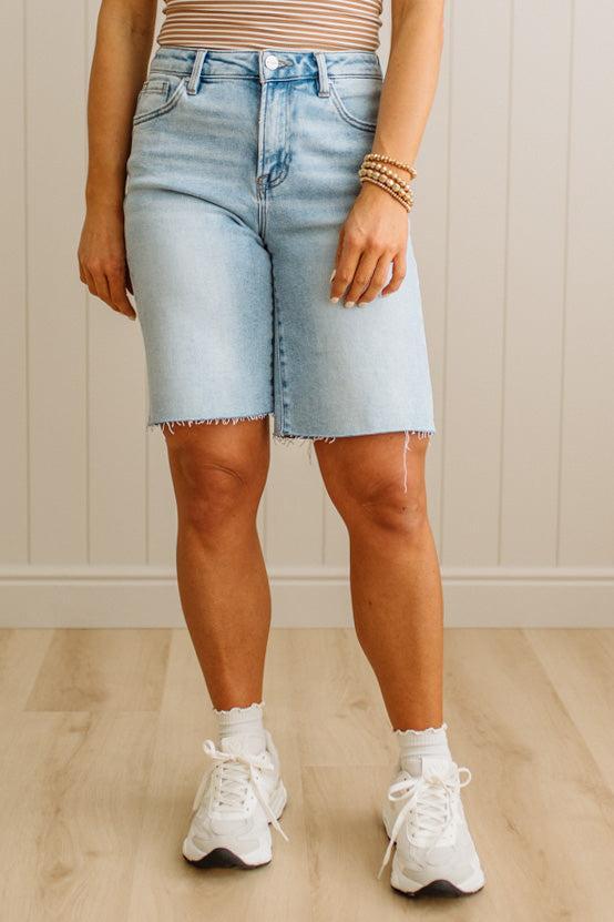 Kait High Rise Bermuda Shorts - RISEN