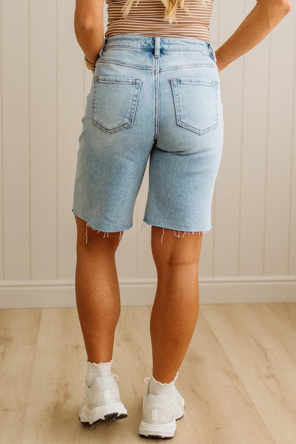Kait High Rise Bermuda Shorts - RISEN