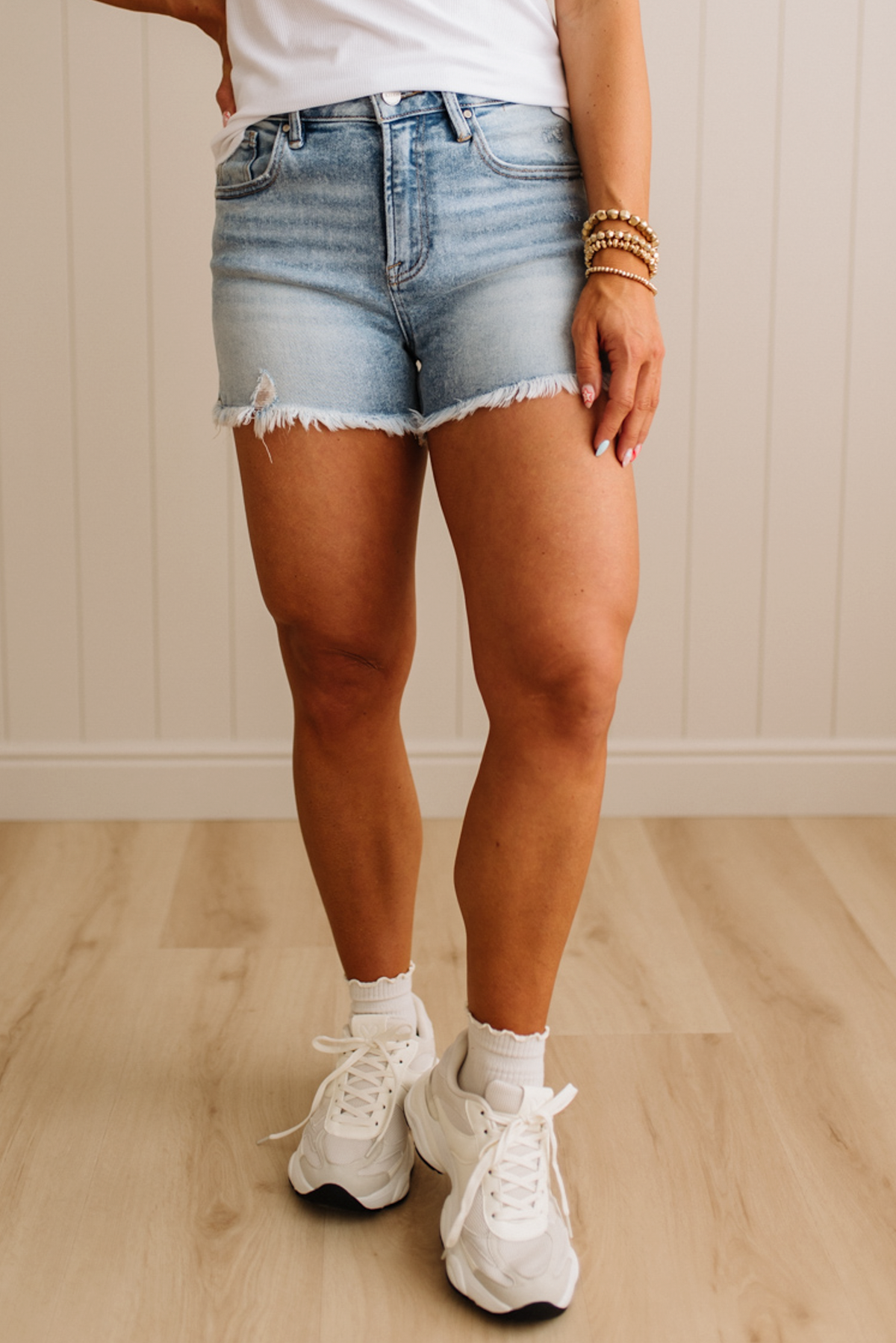 Kaitlin Cut Off Shorts - RISEN
