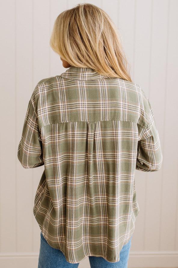Karlee Flannel Plaid Top