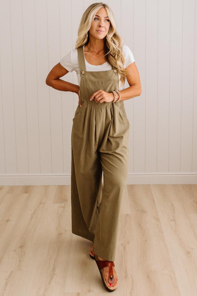 Keller Pintuck Overalls