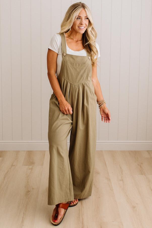 Keller Pintuck Overalls
