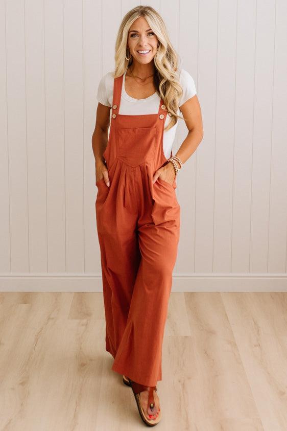 Keller Pintuck Overalls