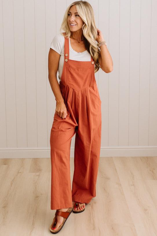 Keller Pintuck Overalls
