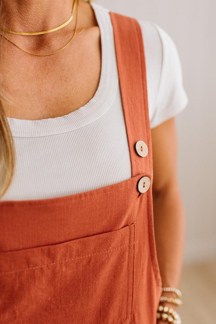 Keller Pintuck Overalls