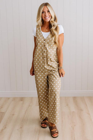 Kerra Polka Dot Jumpsuit