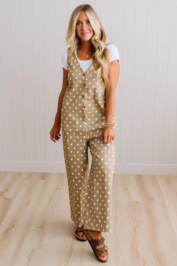 Kerra Polka Dot Jumpsuit