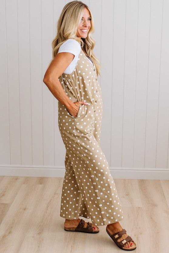 Kerra Polka Dot Jumpsuit