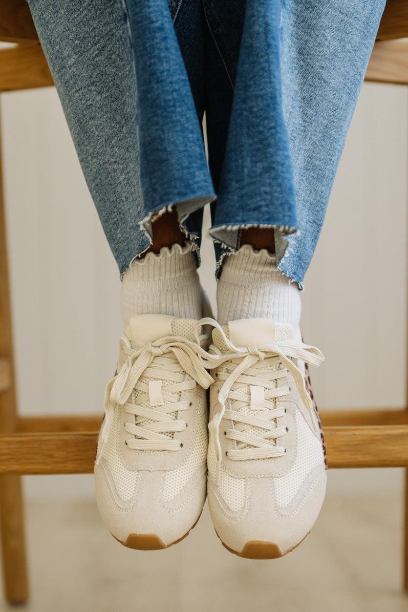 Kit Leopard Accent Sneakers