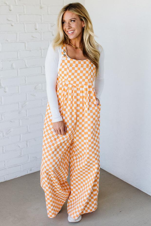 Lady Vols Wide Leg Overalls - BIBI