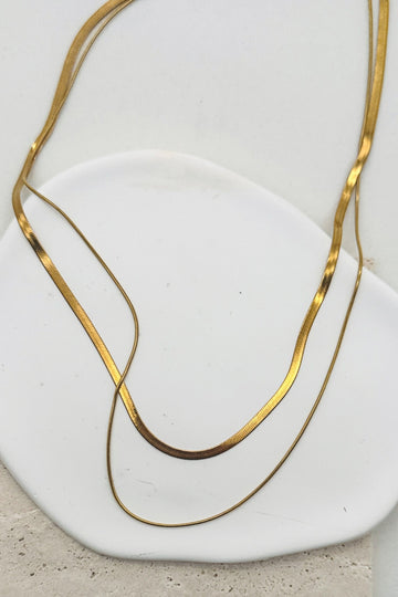 Layered Snake Necklaces