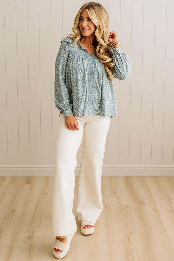 Layla Lace Detail Top
